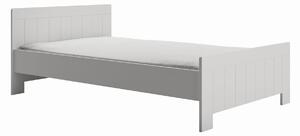 Łóżko Calmo 120x200 cm Białe – Bezpieczne i Funkcjonalne Łóżko Dziecięce | Pinio