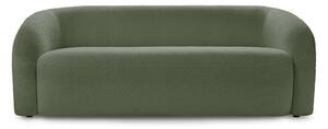 Zielona sofa z materiału bouclé 193 cm Elina – Bobochic Paris