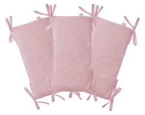 Ochraniacz do łóżeczka modułowy 3szt - PINK