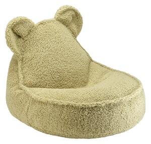 Fotelik pufa dla dziecka Bear Matcha Wigiwama