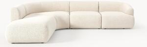 Narożna sofa modułowa Bouclé Sofia (4-osobowa)