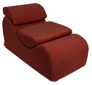 Leżanka Fotel Wypoczynkowy Wave Lounger Bearly Brąz