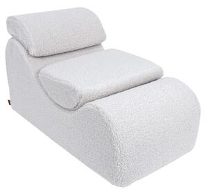 Leżanka Fotel Wypoczynkowy Wave Lounger Bearly Biały