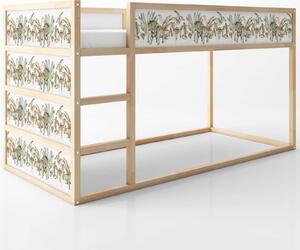 Naklejka na łóżko Ikea Kura Dinozaury