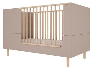 Łóżeczko Basic 70x140 cm rosnące z dzieckiem Trufla