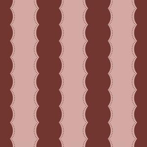 Tapeta dla dzieci do pokoju dziecka w paski fale burgundy Dekorillo