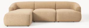 Narożna sofa modułowa Bouclé Sofia (3-osobowa)