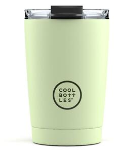 Cool Bottles Kubek termiczny 330 ml Triple cool Pastel Green