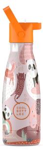 Cool Bottles Butelka termiczna Kids 260 ml Triple cool Panda gang