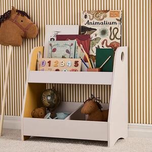Kid's Concept - Regał na książki grey mustard STAR