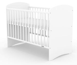Łóżeczko dla dzieci New Baby LEO białe
