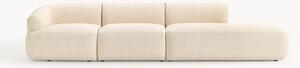 Szezlong modułowy XL Bouclé Sofia