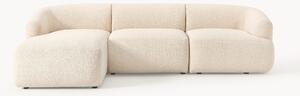 Narożna sofa modułowa Bouclé Sofia (3-osobowa)