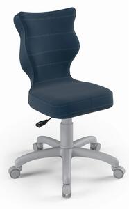 Krzesło do biurka Petit szary Velvet 24 rozmiar 3