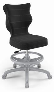 Krzesło do biurka Petit szary Velvet 17 rozmiar 5 WK+P