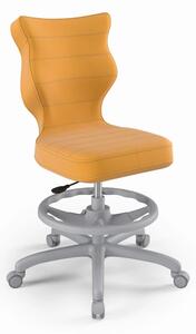 Krzesło do biurka Petit szary Velvet 35 rozmiar 5 WK+P