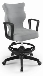 Krzesło do biurka Norm czarny Velvet 03 rozmiar 5 WK+P