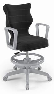 Krzesło do biurka Norm szary Velvet 17 rozmiar 5 WK+P