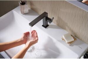 Bateria umywalkowa HANSGROHE Tecturis E 110 Fine CoolStart Ecosmart+ 73020670 Czarny mat