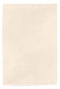 Koc bawełniany - kremowy - 150 x 200