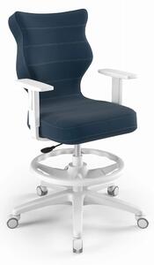 Krzesło do biurka Duo biały Velvet 24 rozmiar 6 WK+P
