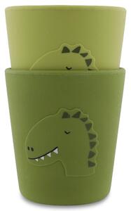 Silikonowe Kubki 2 szt. - Dinozaur Trixie Baby