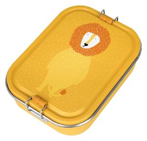 Duży stalowy lunch box - Lew Trixie Baby