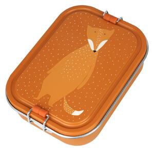 Duży stalowy lunch box - Lis Trixie Baby