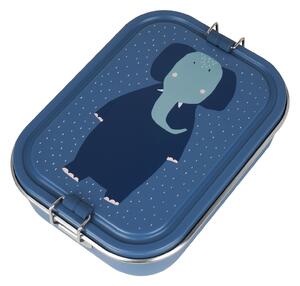 Duży stalowy lunch box - Słoń Trixie Baby