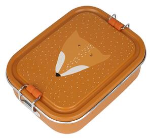 Mały stalowy lunch box - Lis Trixie Baby