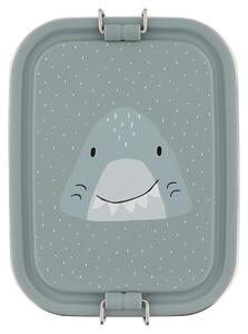 Mały stalowy lunch box - Rekin Trixie Baby
