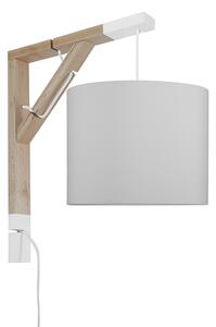 Lampa ścienna - kinkiet - SIMPLE SZAROŚĆ