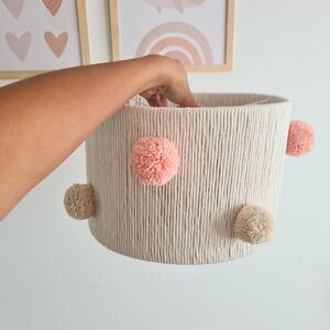 Lampa sufitowa dla dzieci - Pom pom Różowe
