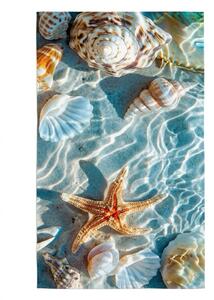 Szybkoschnący ręcznik plażowy CORALIA kolorowy 70 x 140 cm, 100% mikrofibra