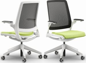 Krzesło ergonomiczne Smart Net Biały