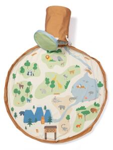 PLAY&GO SOO Kosz na Zabawki i Mata do Zabawy 2w1 ZOO
