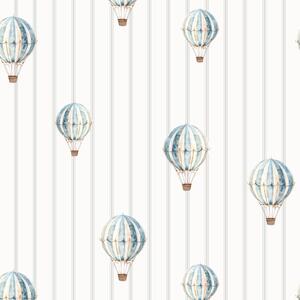 Tapeta do pokoju dziecięcego Balony Niebieskie