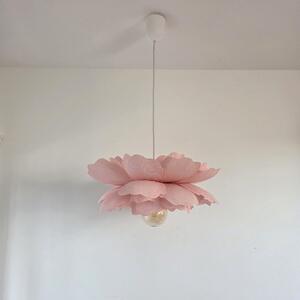 Lampa sufitowa kwiat Peonia jasno-różowa