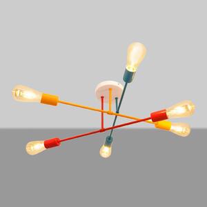 Lampa sufitowa Cambridge HELAM, możliwość ściemniania, multikolor, pokój dziecięcy, metal, młodzieżowy