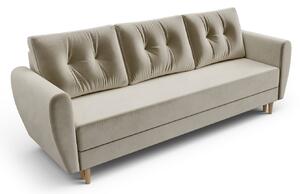 Beżowa sofa rozkładana - Castello 3X