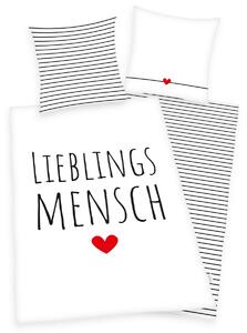 Herding Pościel bawełniana Lieblings mench, 140 x 200 cm, 70 x 90 cm