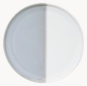 Komplet talerzy śniadaniowych z porcelany Double, 4 elem
