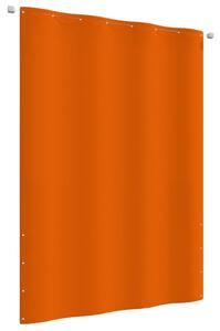 Parawan balkonowy, pomarańczowy, 160x240 cm, tkanina Oxford