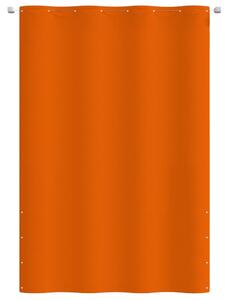 Parawan balkonowy, pomarańczowy, 160x240 cm, tkanina Oxford