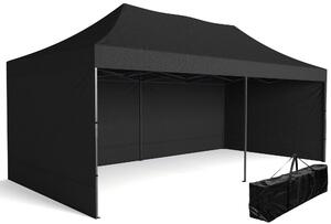 Pawilon Handlowy Ekspresowy - 3X6 M - Czarny
