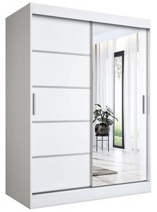 Biała szafa przesuwna 150 cm P3-L72