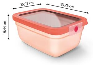 Pojemnik na żywność TEFAL OneClick N1211110 1.5 L Pomarańczowy