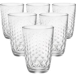 Bormioli Rocco 6-częściowy zestaw szklanek Glit, 380 ml, 380 ml