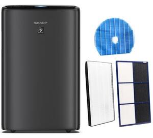 Oczyszczacz powietrza SHARP UA-KIN52E-H Plasmacluster Ion 25000 Czarny Wi‑Fi