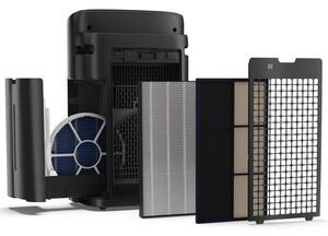 Oczyszczacz powietrza SHARP UA-KIN52E-H Plasmacluster Ion 25000 Czarny Wi‑Fi
